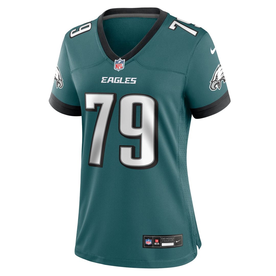 Trevor Keegan Philadelphia Eagles Women's Team Game Jersey - Midnight Green