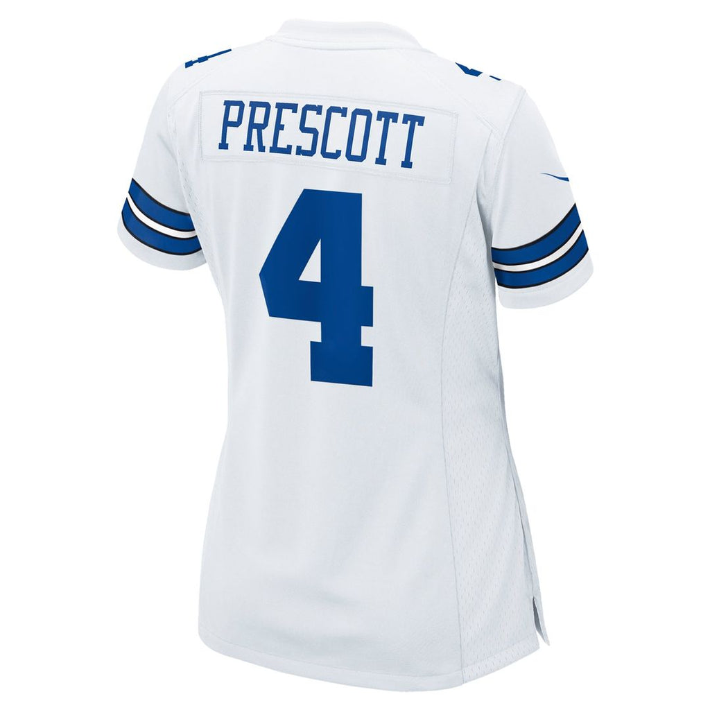 Dak Prescott Dallas Cowboys Women's Team Game Jersey - White