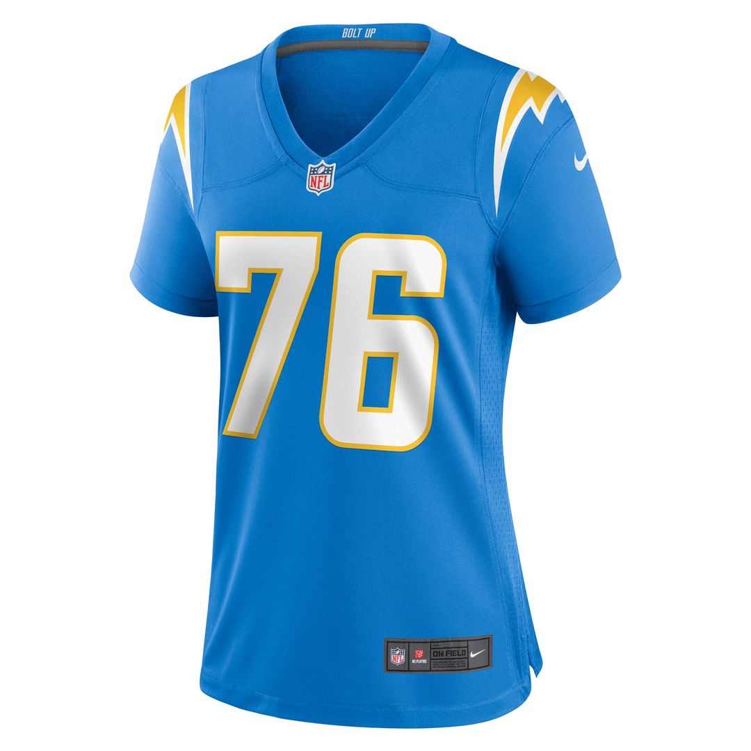 Joe Alt Los Angeles Chargers Women's Game Jersey - Powder Blue