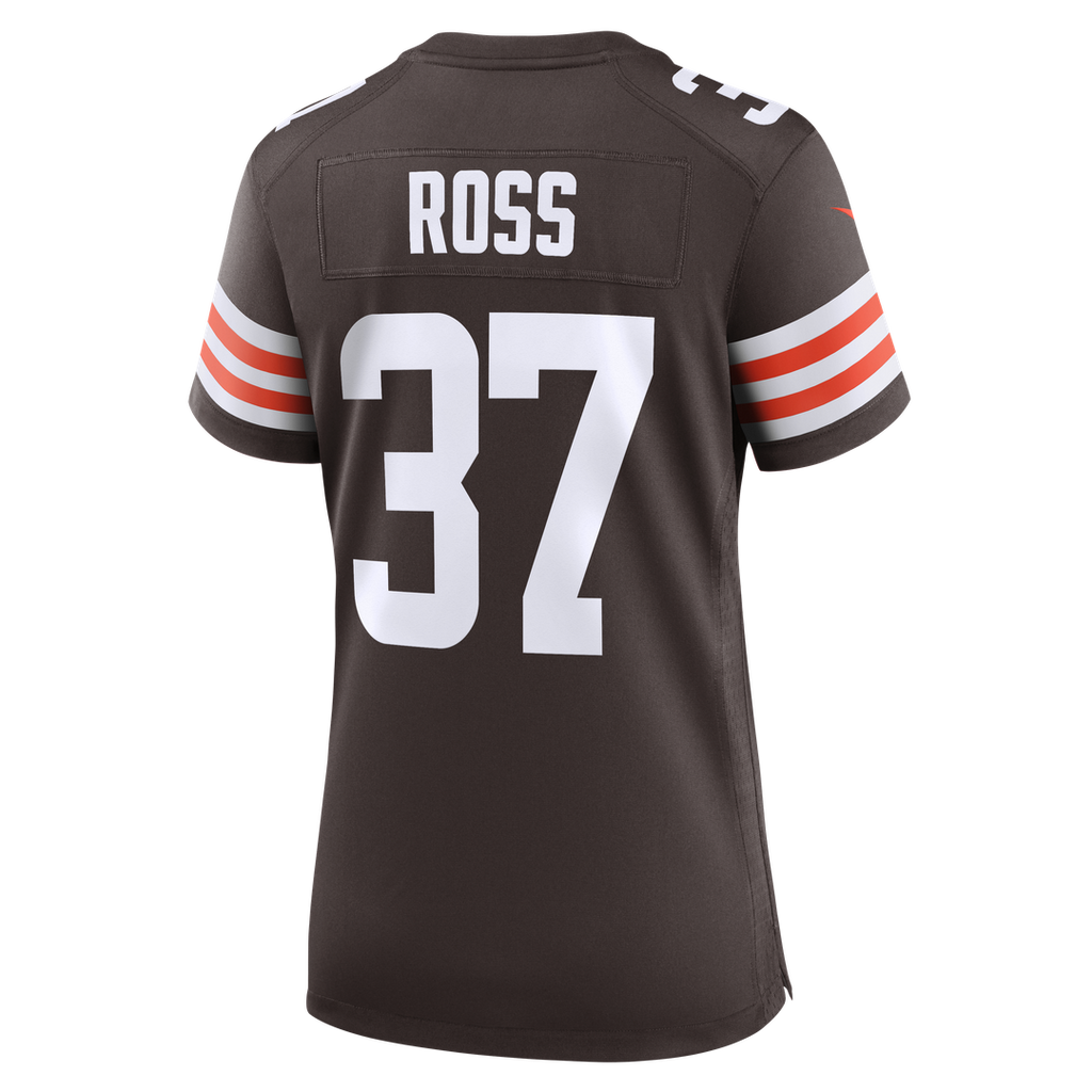 D'Angelo Ross Cleveland Browns Women's Team Game Jersey - Brown