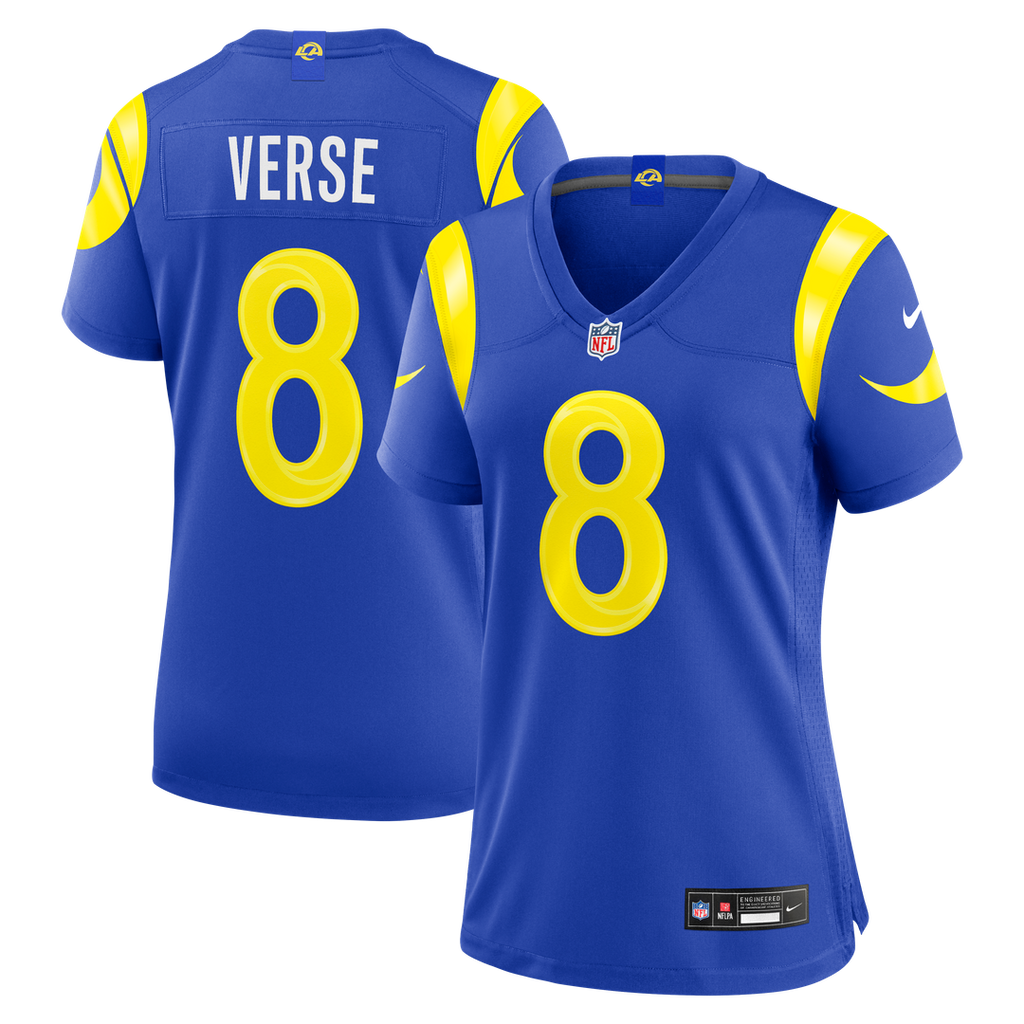 Jared Verse Los Angeles Rams Women's Game Jersey - Royal