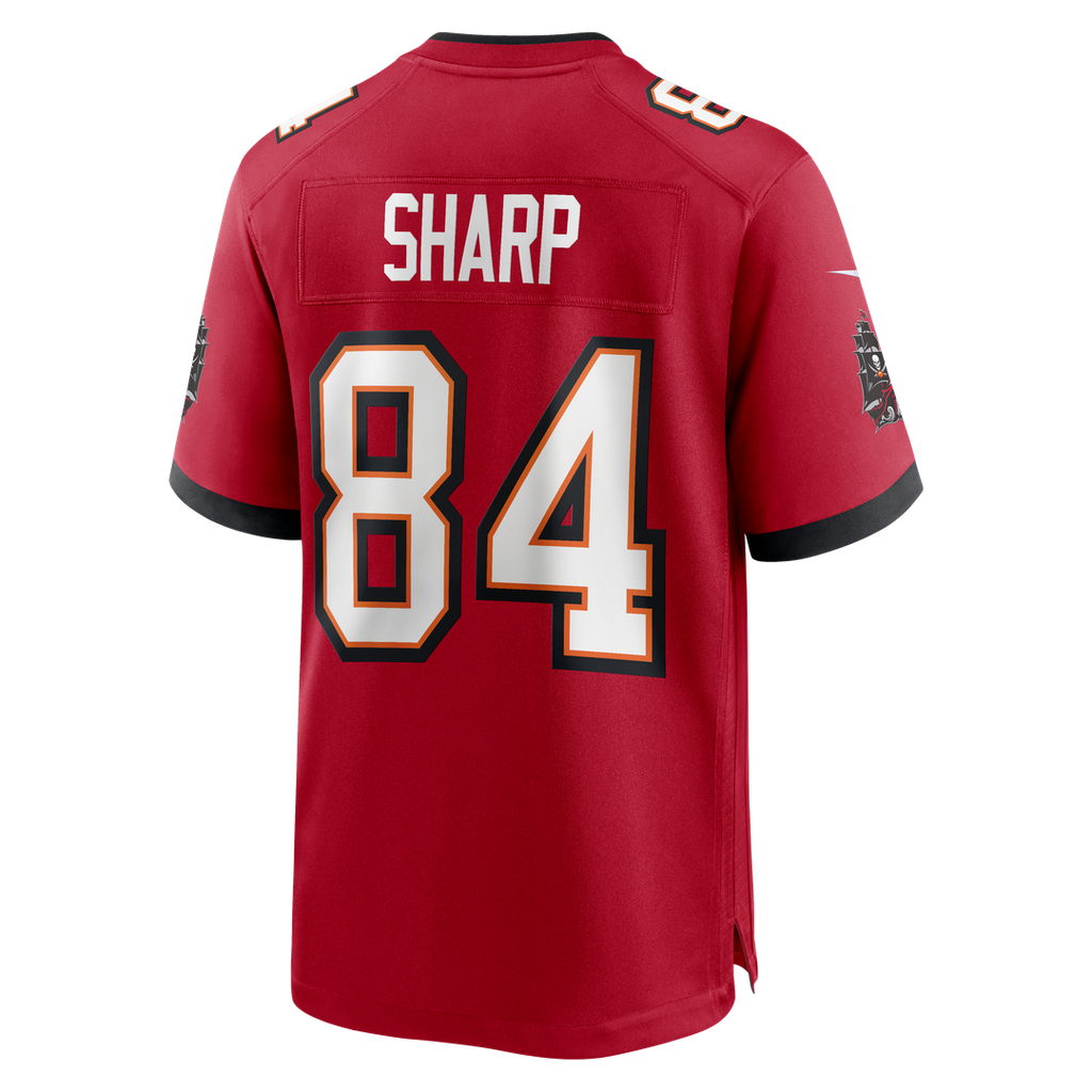 Bauer Sharp Tampa Bay Buccaneers Team Game Jersey - Red