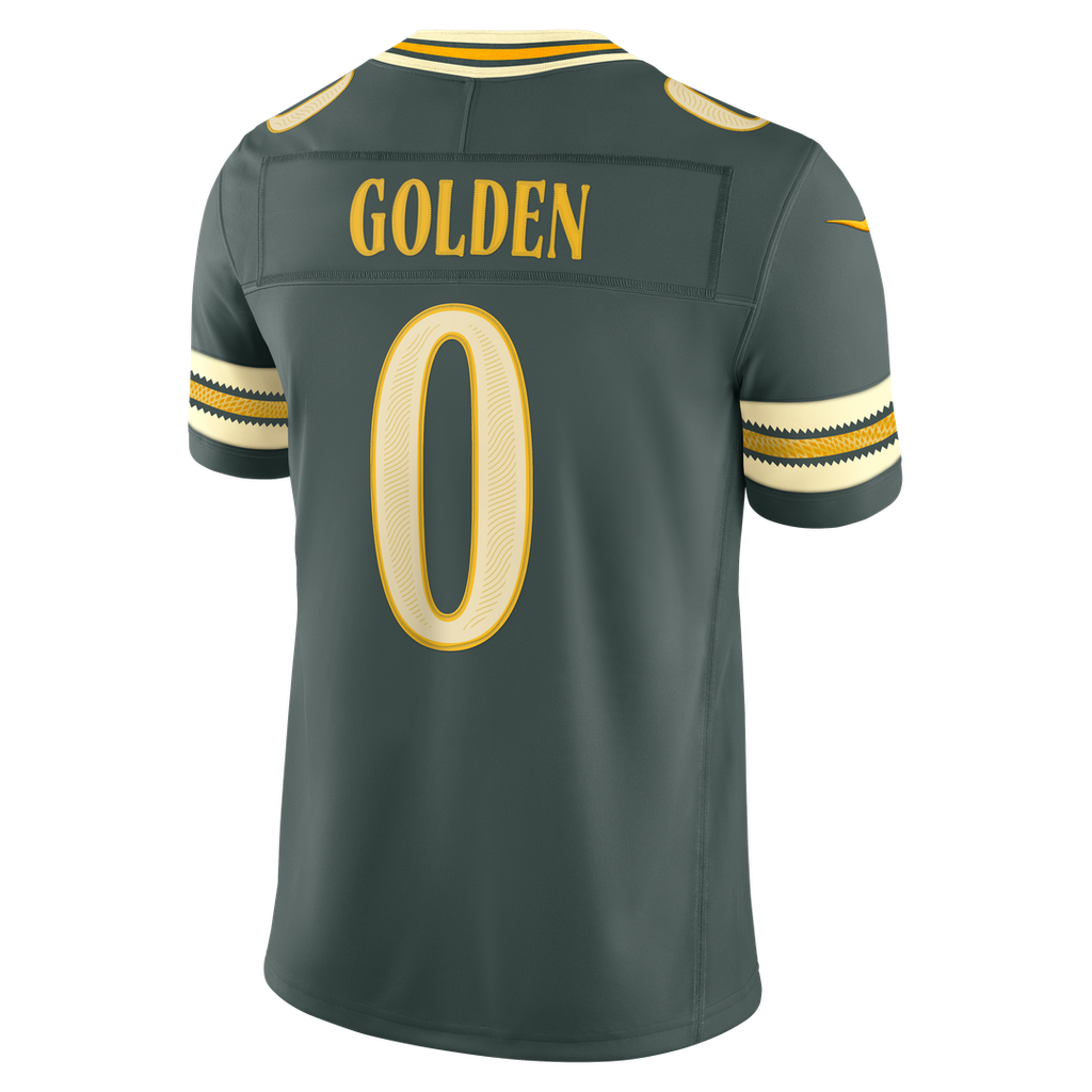 Matthew Golden Green Bay Packers 2026 Rivalries Collection Stitched Limited Jersey - Green