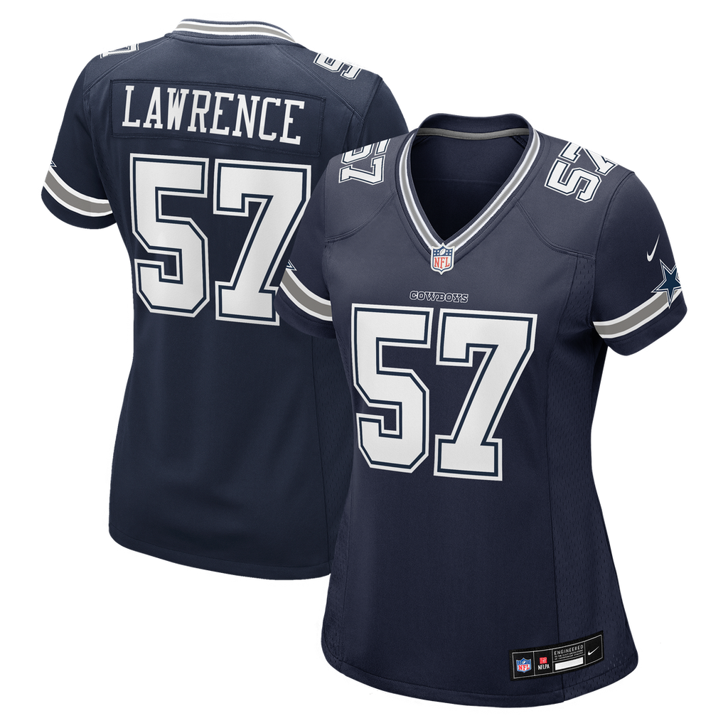 Malachi Lawrence Dallas Cowboys Women's Game Jersey - Navy