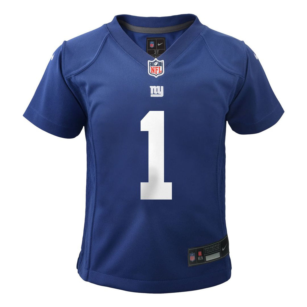 Malik Nabers New York Giants Infant Team Player Game Jersey - Royal