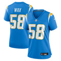 Marlowe Wax Los Angeles Chargers Women's Team Game Jersey - Powder Blue
