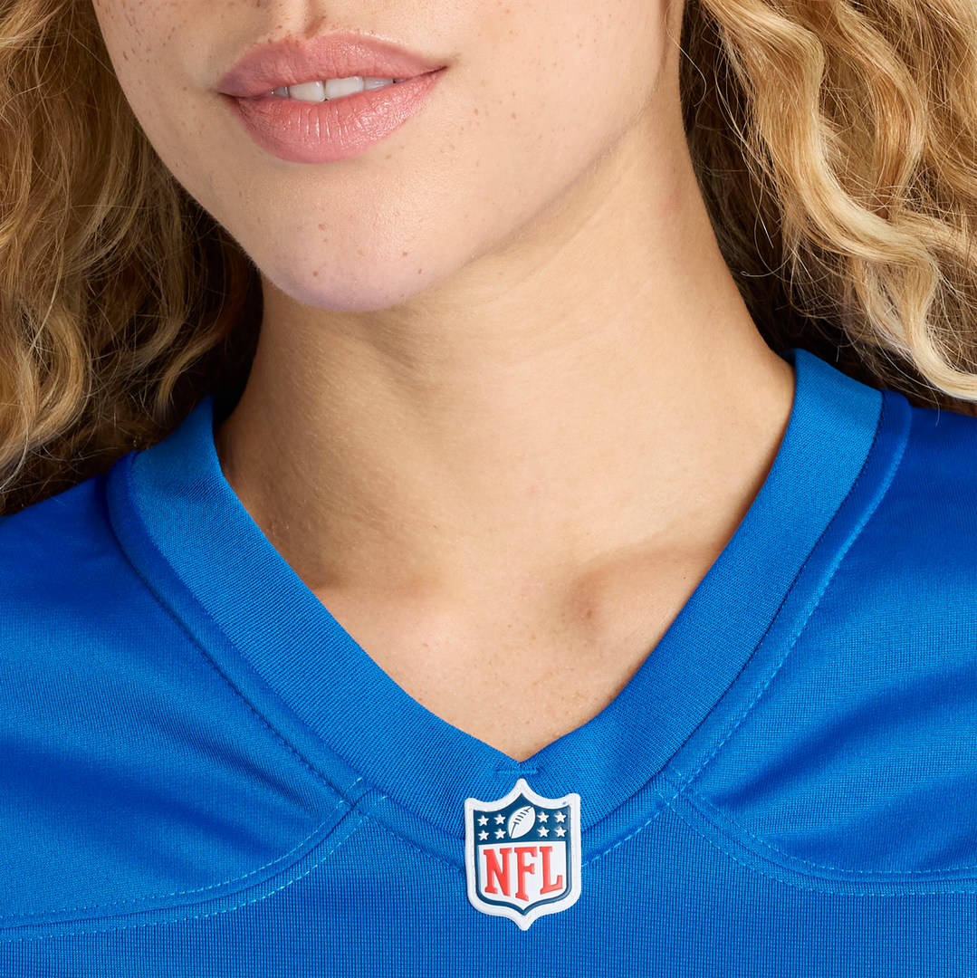 Christian Izien Detroit Lions Women's Team Game Jersey - Blue