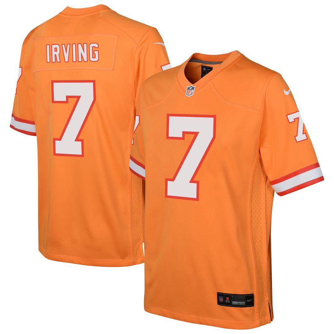 Bucky Irving Tampa Bay Buccaneers Youth Game Jersey - Red