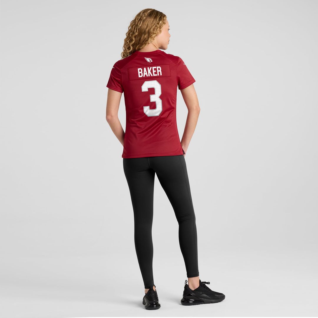 Budda Baker Arizona Cardinals Women's Team Game Jersey - Cardinal