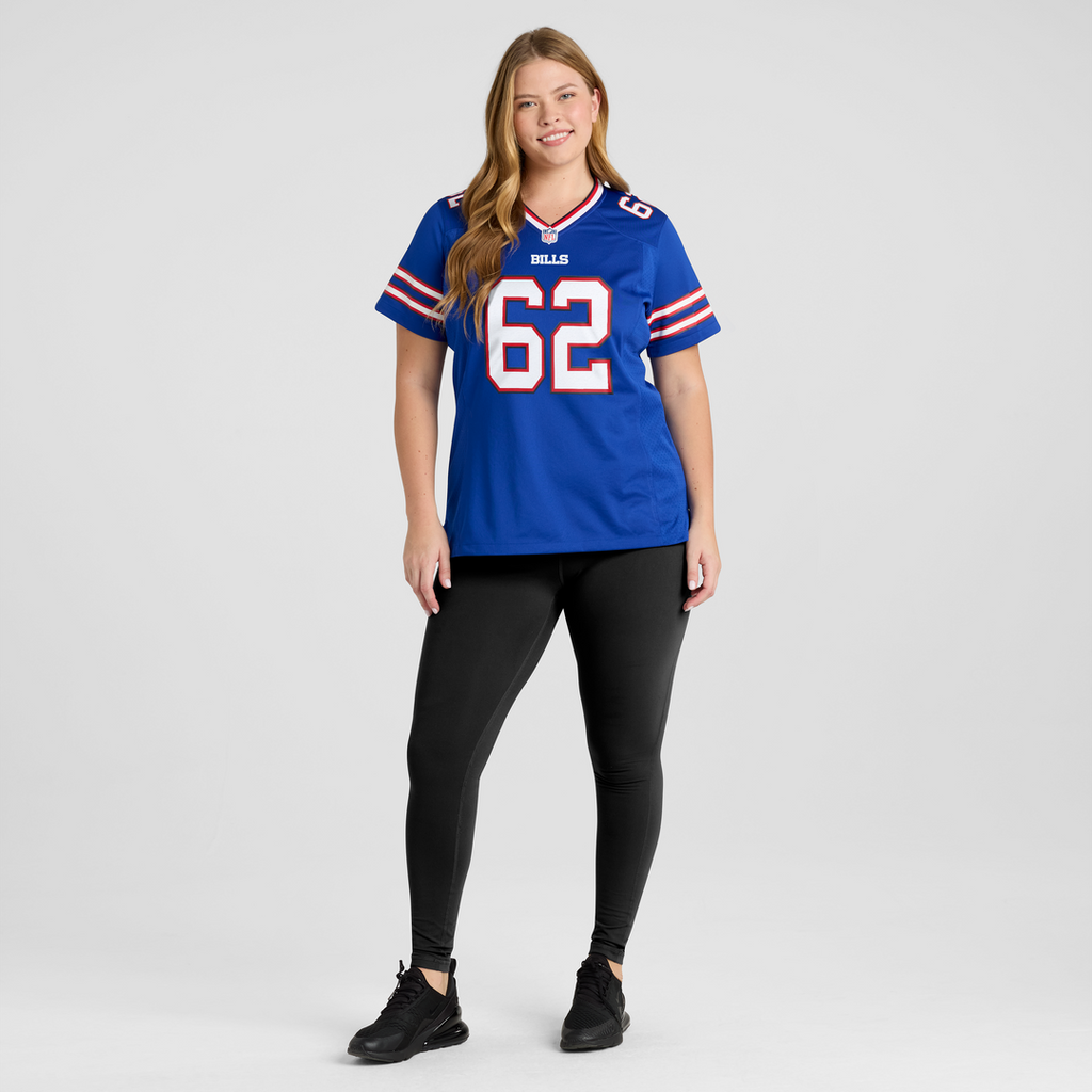 Sedrick Van Pran - Granger Buffalo Bills Women's Game Jersey - Royal