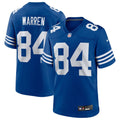 Tyler Warren Indianapolis Colts Alternate Game Jersey - Royal