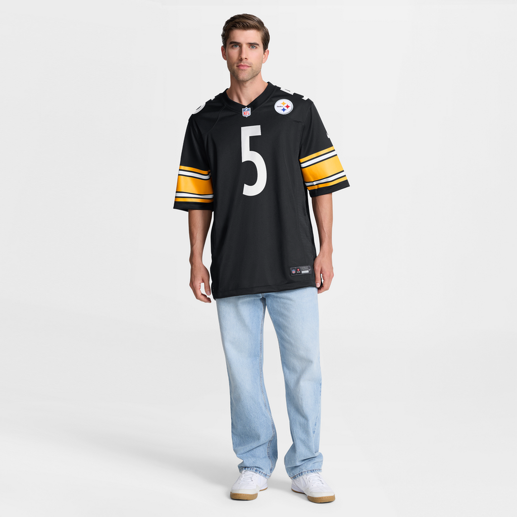 Cameron Johnston Pittsburgh Steelers Game Jersey - Black