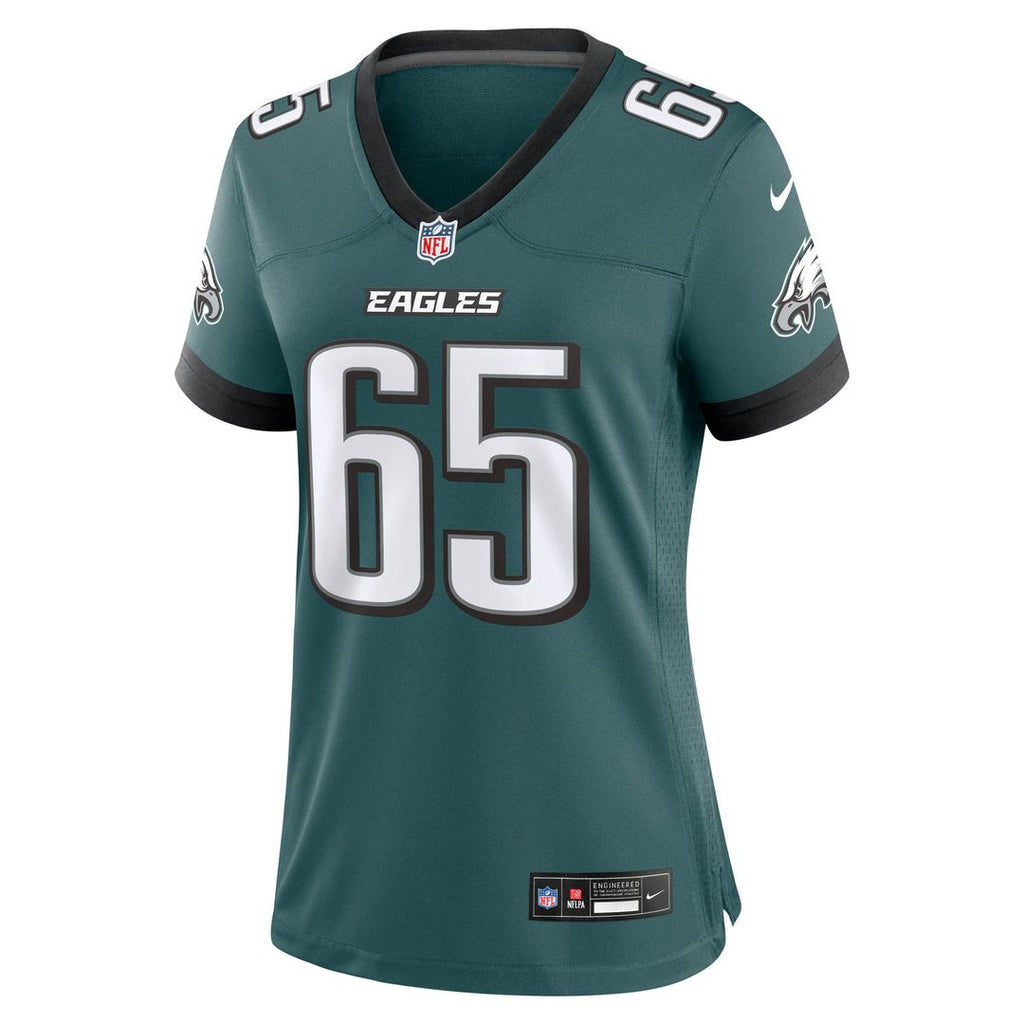 Lane Johnson Philadelphia Eagles Women's Team Game Jersey - Midnight Green