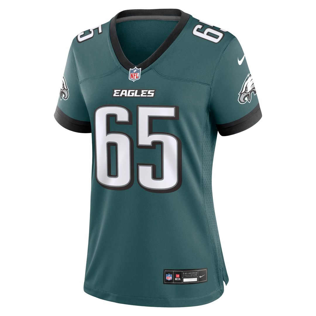 Lane Johnson Philadelphia Eagles Women's Team Game Jersey - Midnight Green