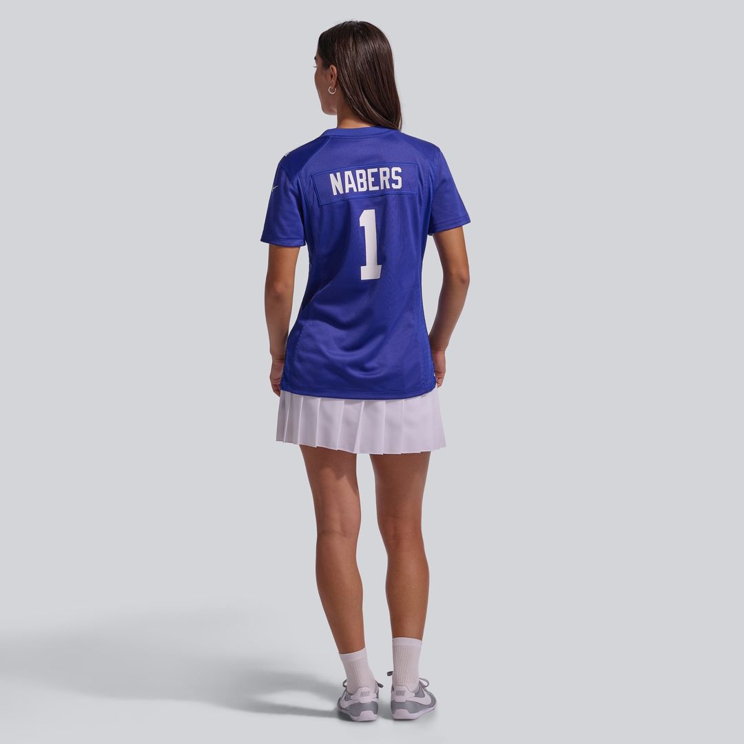 Malik Nabers New York Giants Women's Game Jersey - Royal