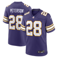 Adrian Peterson Minnesota Vikings Alternate 2 Classic Retired Game Jersey - Purple