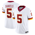 Jayden Daniels Washington Commanders Vapor F.U.S.E. Stitched Limited Jersey - White