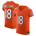 Caleb Williams Chicago Bears Alternate Vapor F.U.S.E. Elite Jersey - Orange