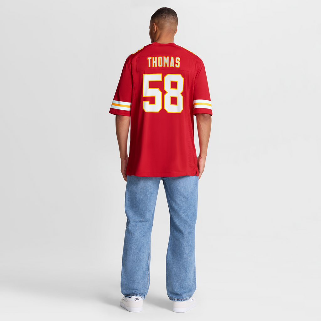 Derrick Thomas Kansas City Chiefs Retired Player Game Jersey - White