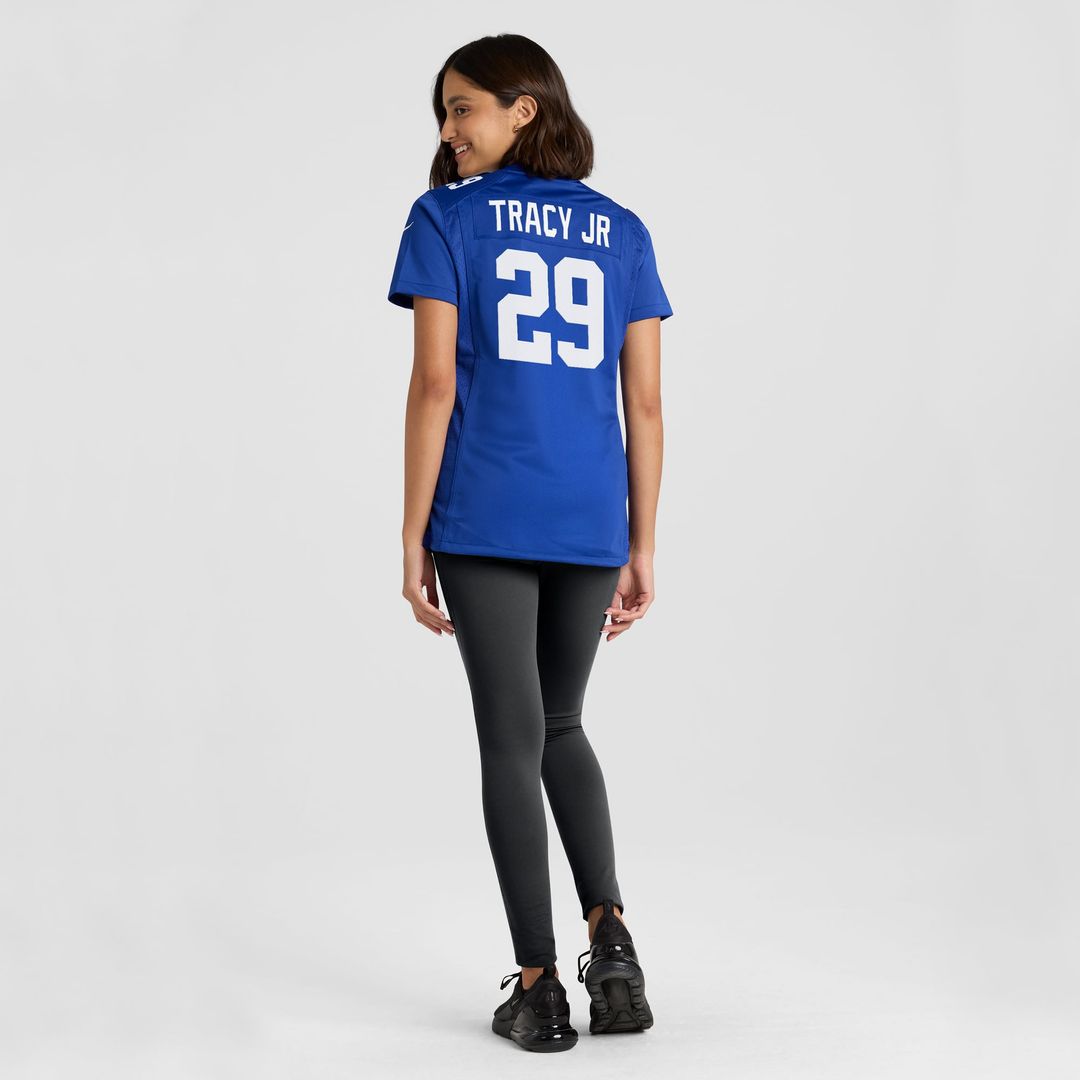 Tyrone Tracy Jr. New York Giants Women's Game Jersey - Royal