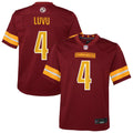 Frankie Luvu Washington Commanders Youth Team Game Jersey - Burgundy