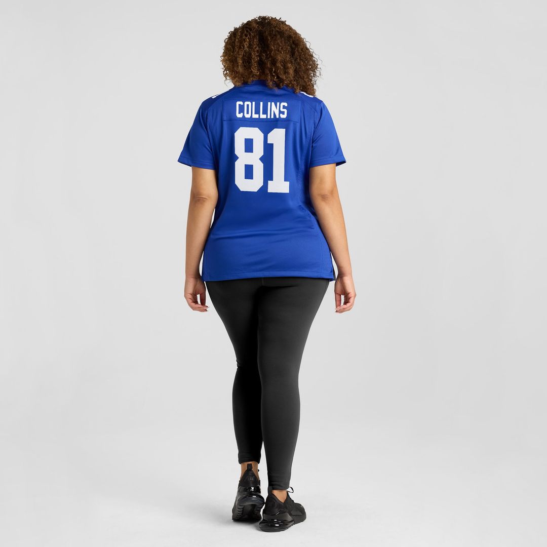 Beaux Collins New York Giants Women's Team Game Jersey - Royal
