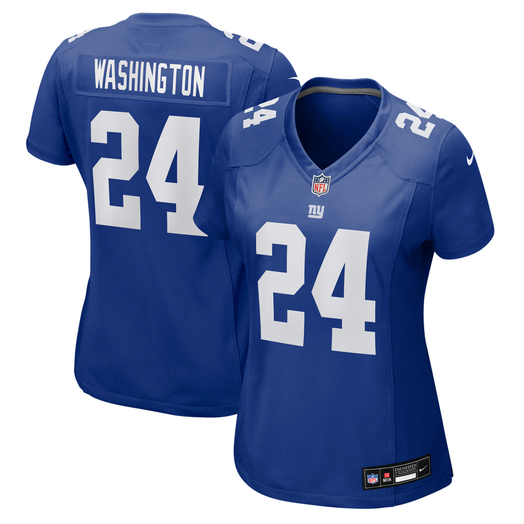 Ar'Darius Washington New York Giants Women's Team Game Jersey - Royal