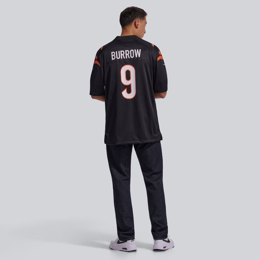 Joe Burrow Cincinnati Bengals Player Game Jersey - Black