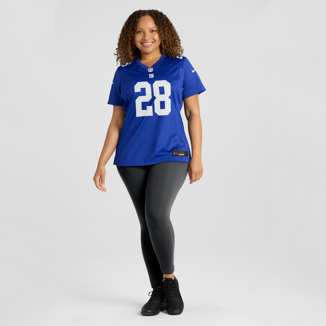 Elijah Campbell New York Giants Women's Team Game Jersey - Royal
