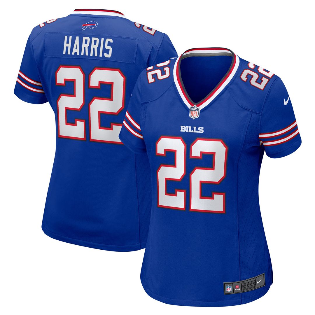Damien Harris Buffalo Bills Women's Game Player Jersey - Royal