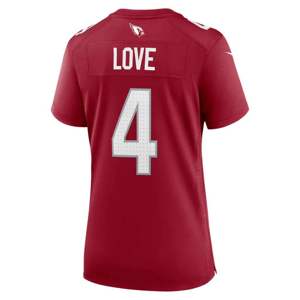 Jeremiyah Love Arizona Cardinals Women's Game Jersey - White