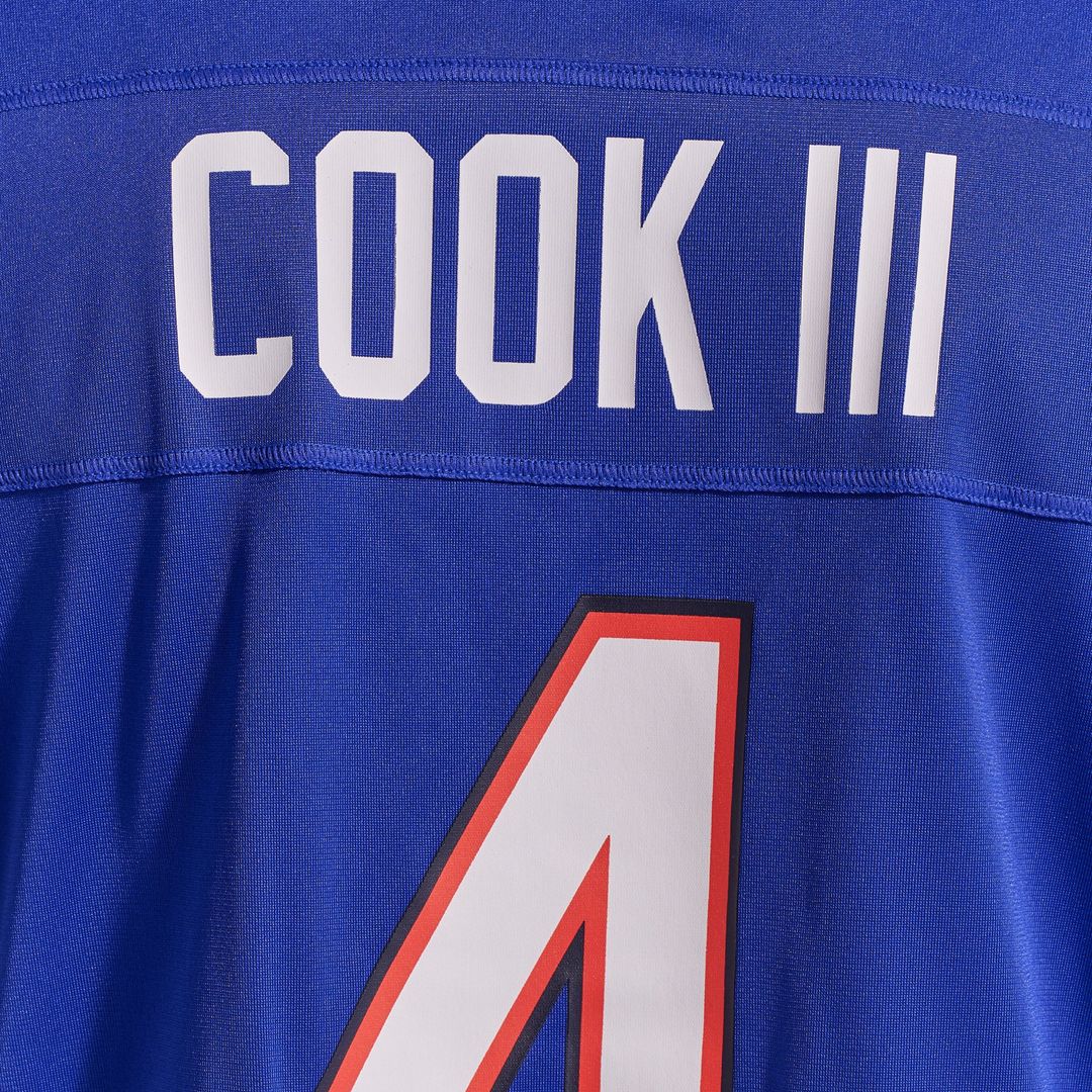 James Cook III Buffalo Bills Team Game Jersey - Royal
