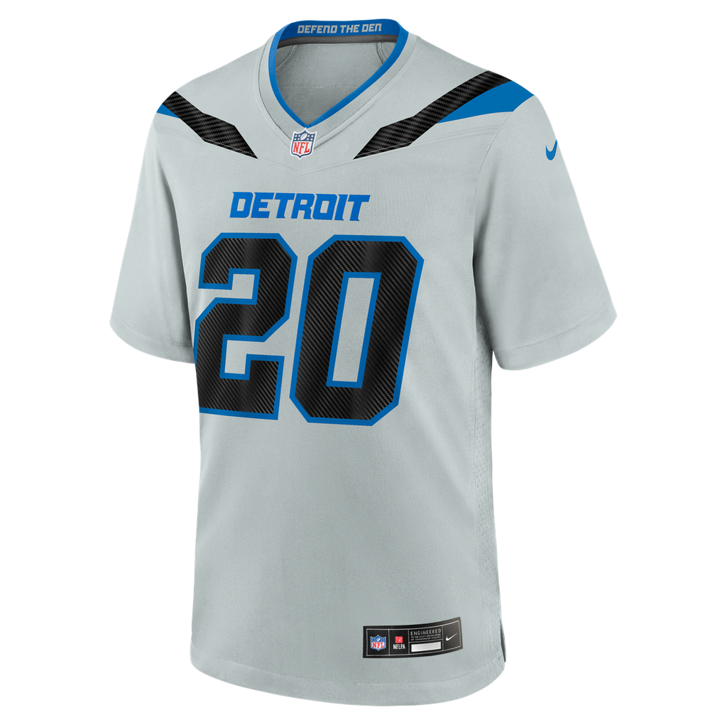 Barry Sanders Detroit Lions 2026 Rivalries Collection Game Jersey - Silver