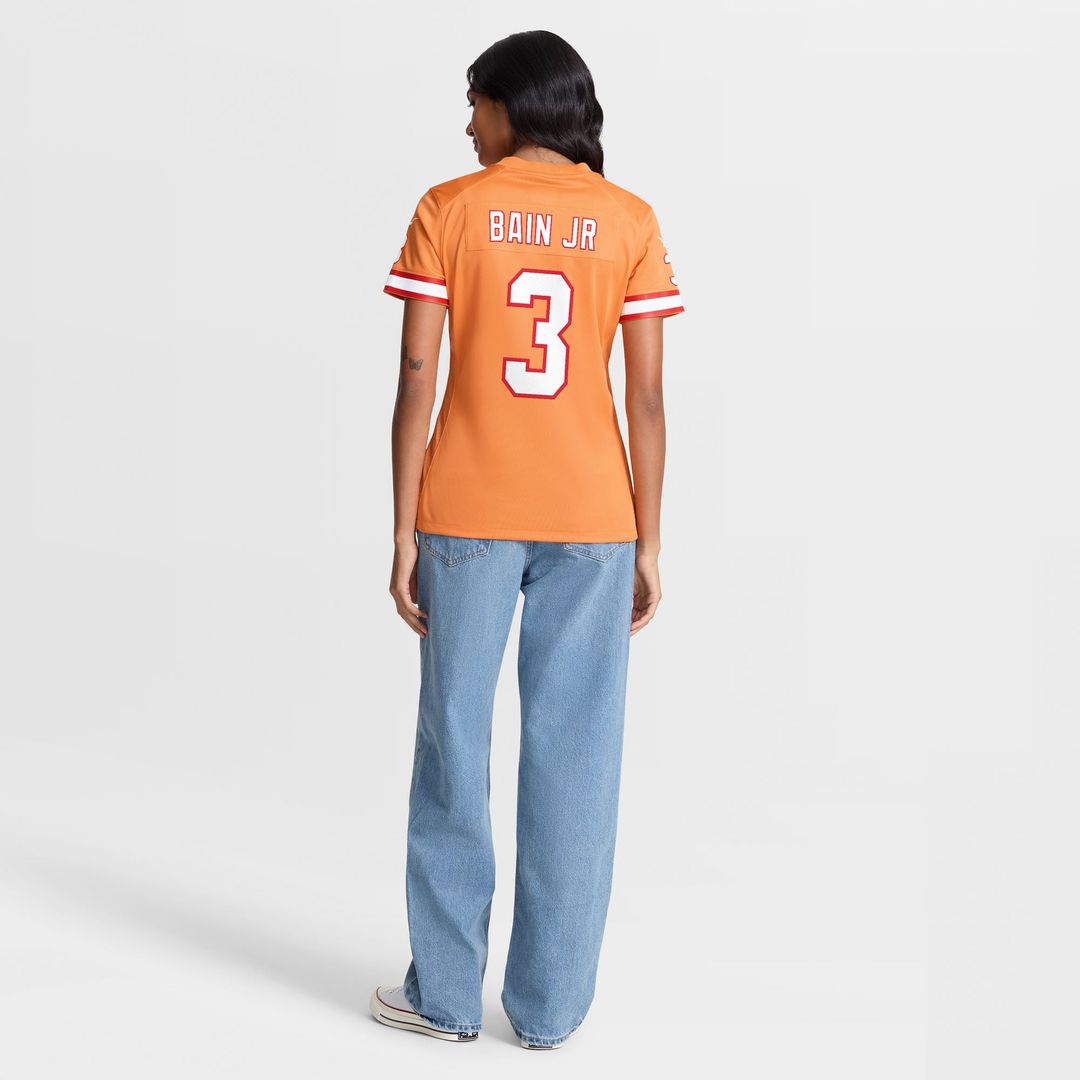 Rueben Bain Jr. Tampa Bay Buccaneers Women's Alternate Game Jersey - Creamsicle
