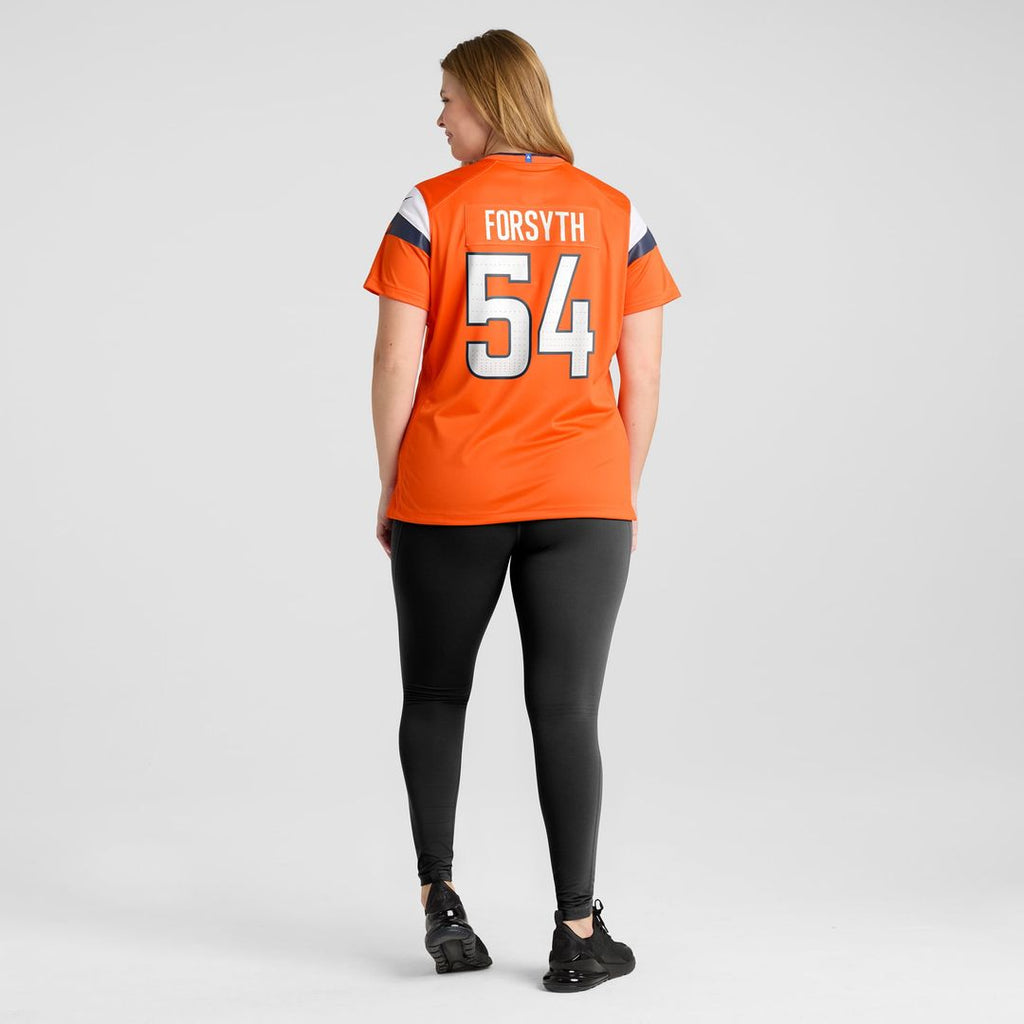 Alex Forsyth Denver Broncos Women's Team Game Jersey - Orange