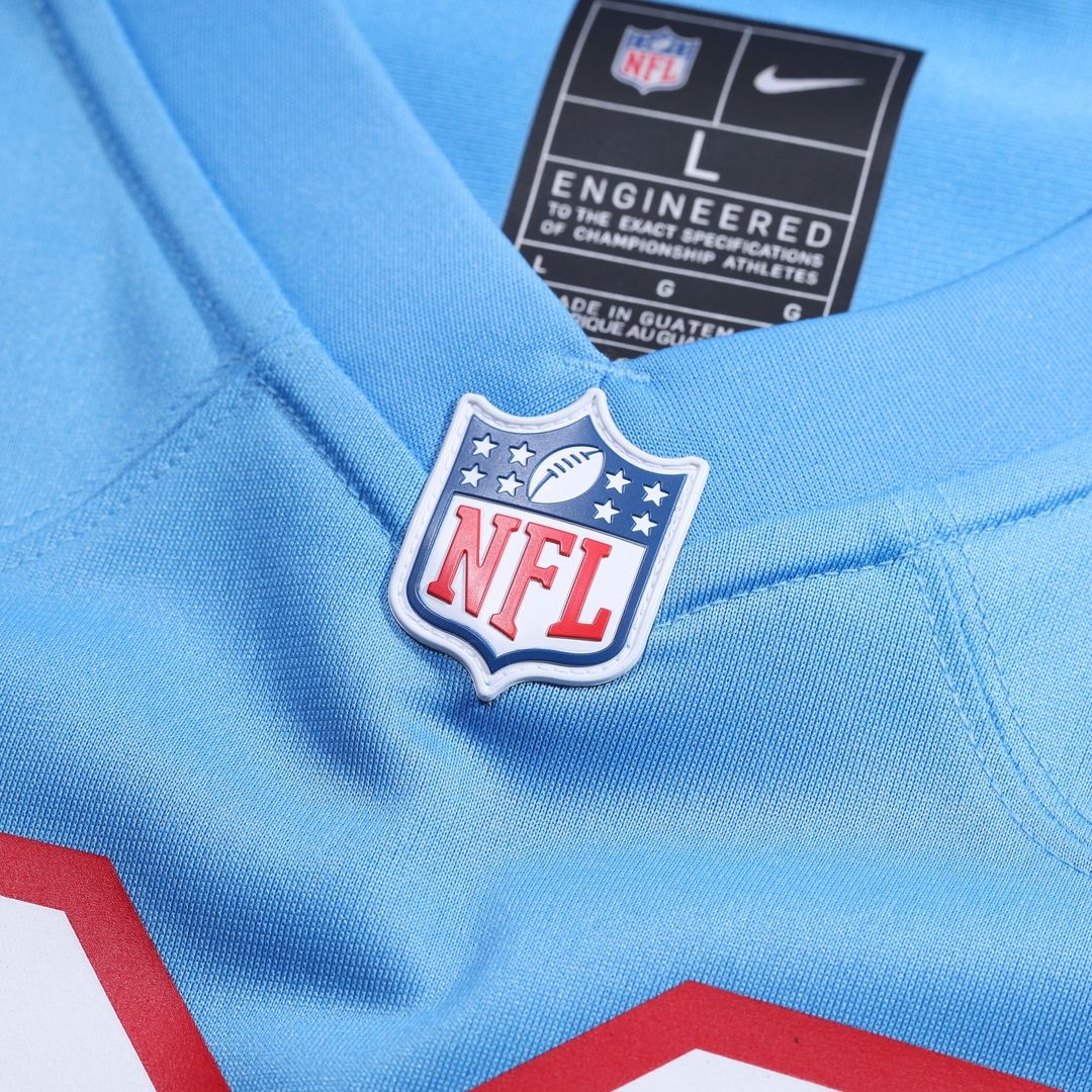 Steve McNair Tennessee Titans Retired Player Alternate Game Jersey - Light Blue
