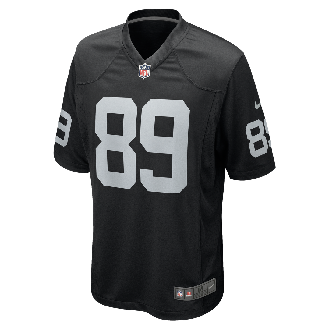 Brock Bowers Las Vegas Raiders Player Game Jersey - Black