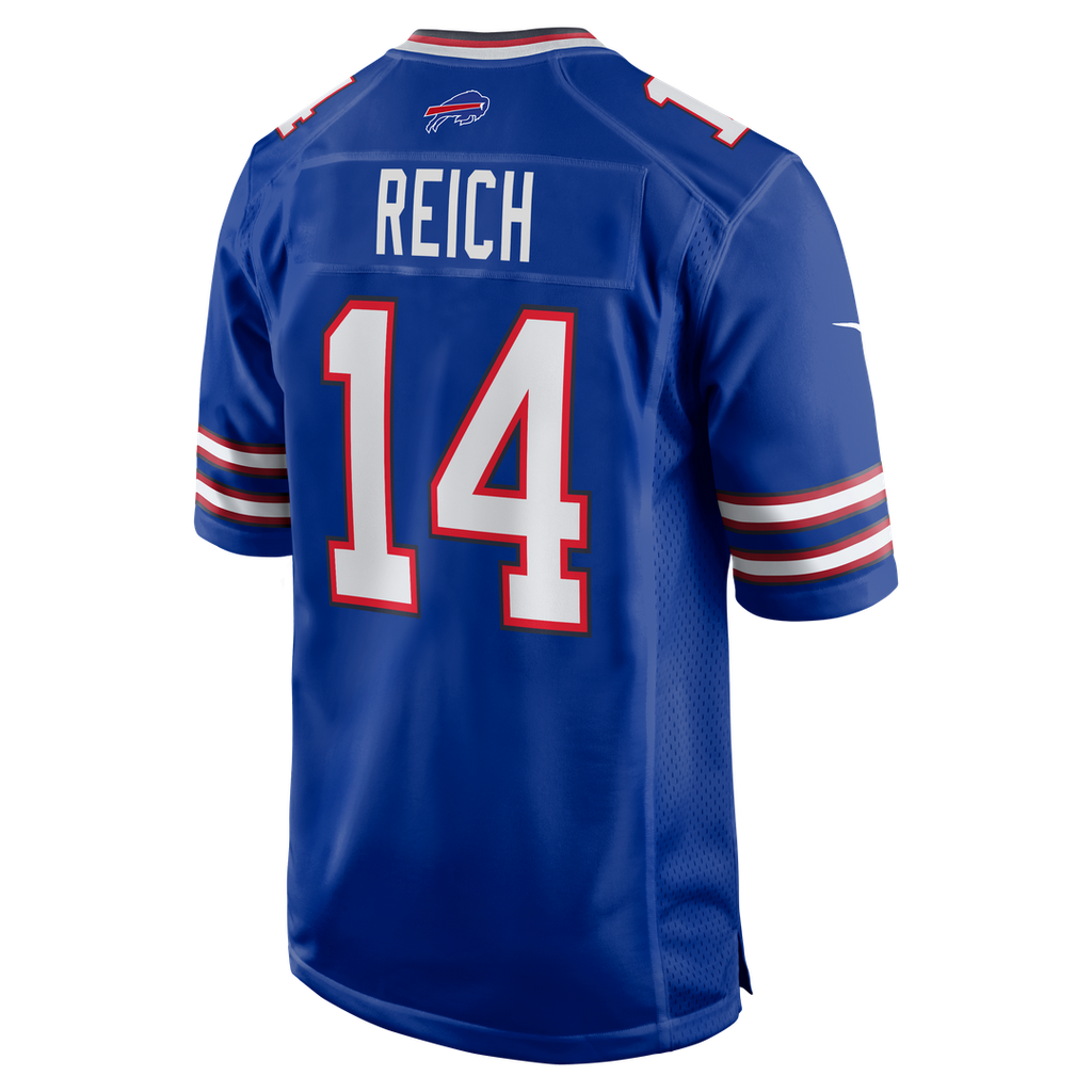Frank Reich Buffalo Bills Game Retired Player Jersey - Royal