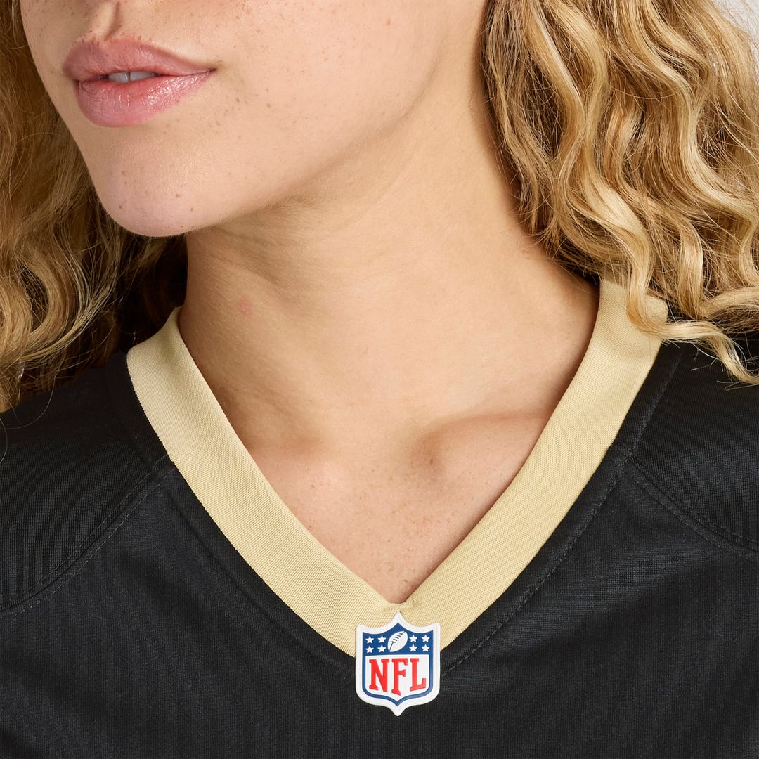 Velus Jones Jr. New Orleans Saints Women's Team Game Jersey - Black