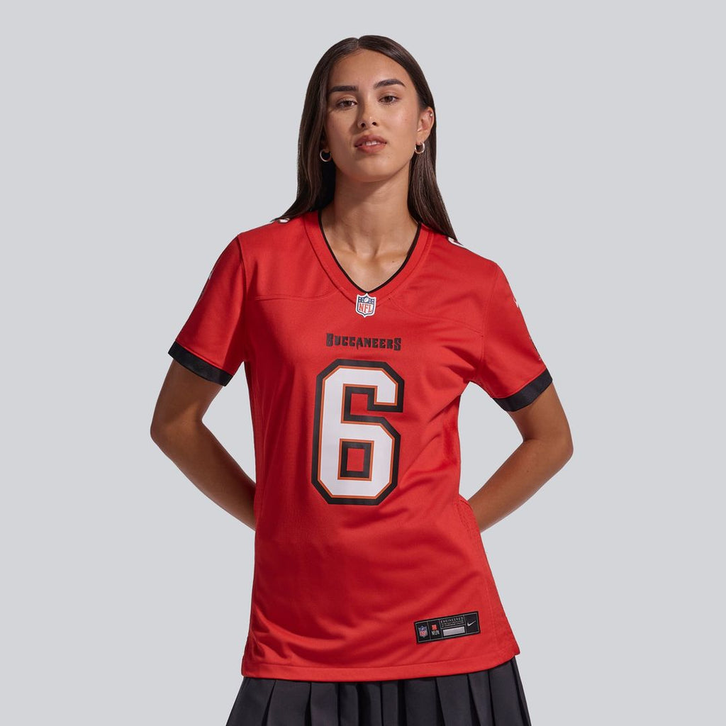 Baker Mayfield Tampa Bay Buccaneers Women's Away Game Jersey - White