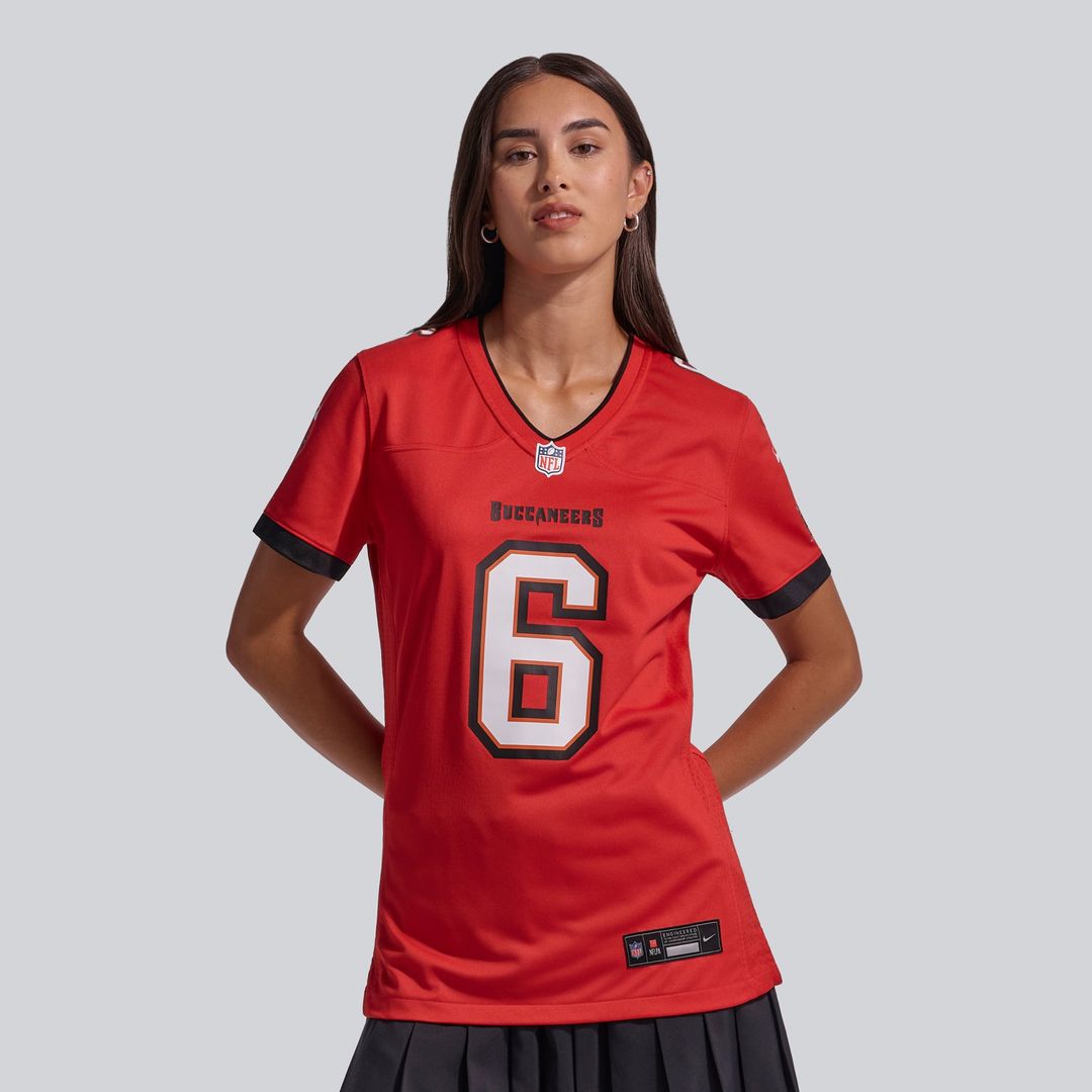 Baker Mayfield Tampa Bay Buccaneers Women's Away Game Jersey - White