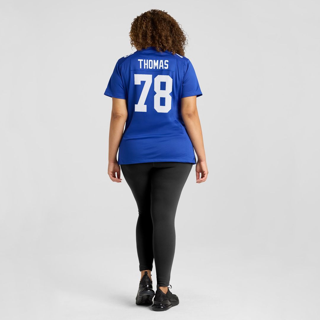 Andrew Thomas New York Giants Women's Game Jersey - Royal