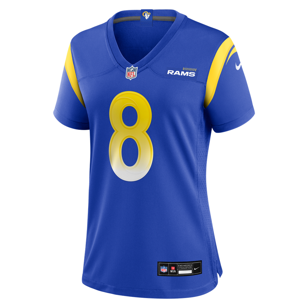 Jared Verse Los Angeles Rams Women's Team Game Jersey - Royal