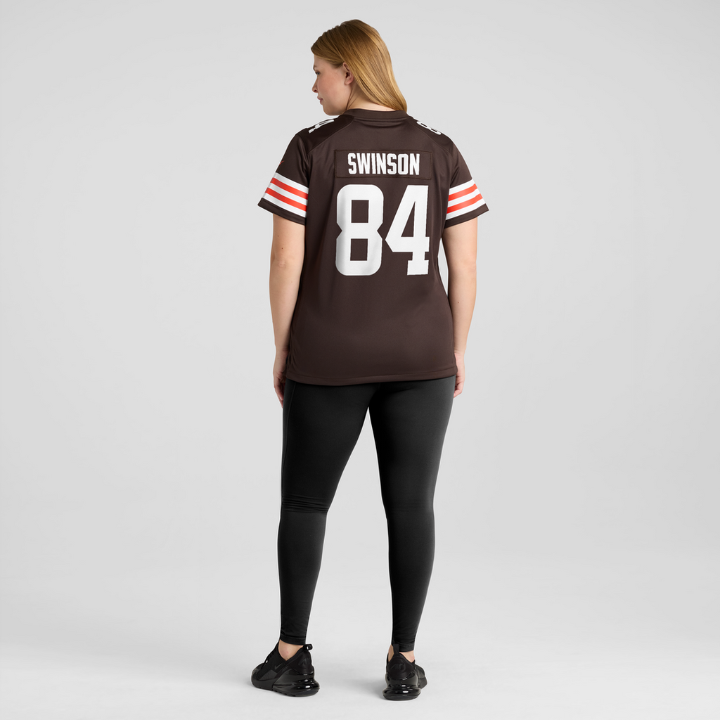 Messiah Swinson Cleveland Browns Women's Team Game Jersey - Brown