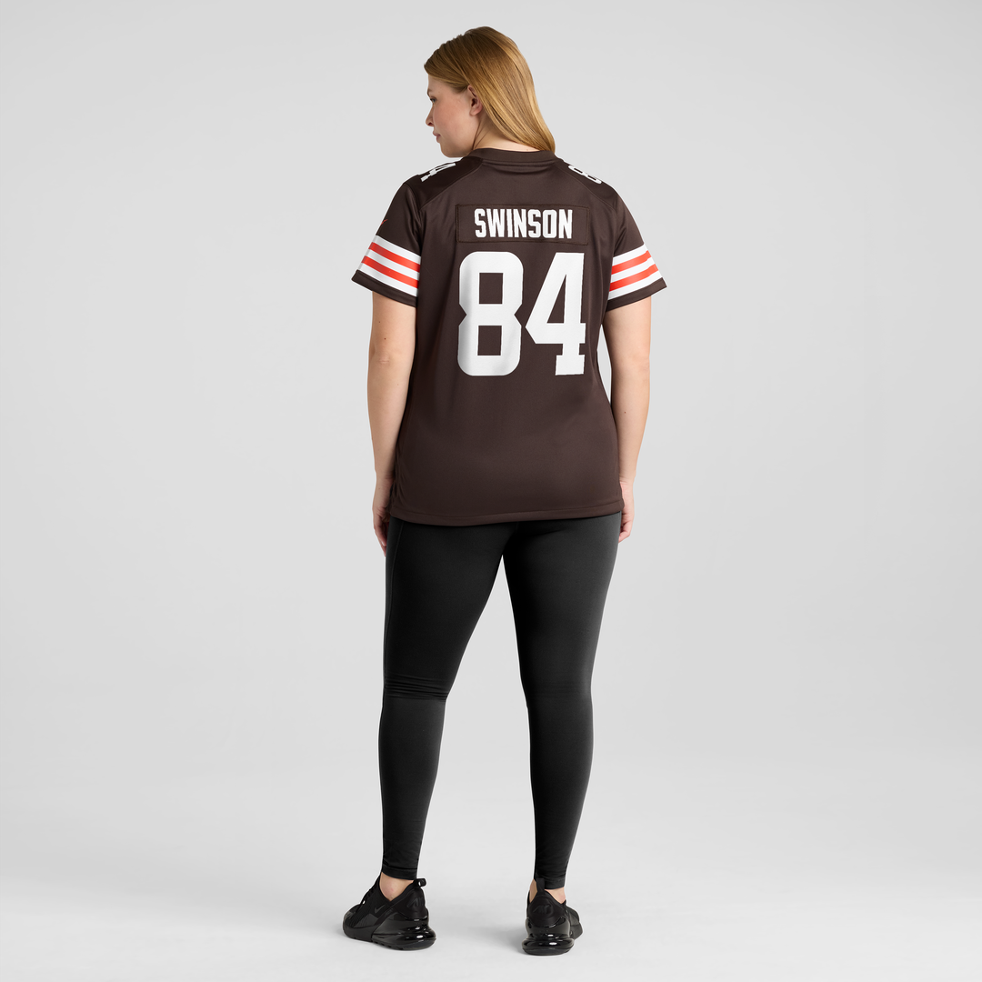 Messiah Swinson Cleveland Browns Women's Team Game Jersey - Brown