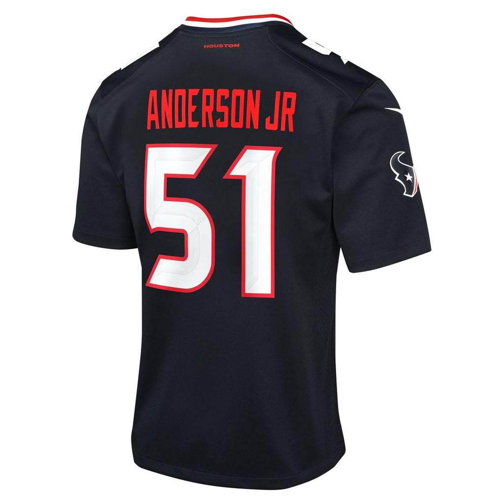 Will Anderson Jr. Houston Texans Youth Game Jersey - Navy