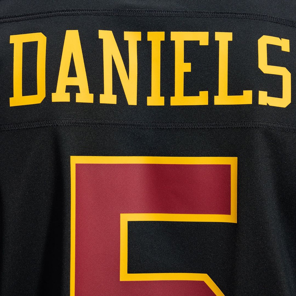 Hail Raiser Jayden Daniels Washington Commanders Alternate Game Jersey - Black