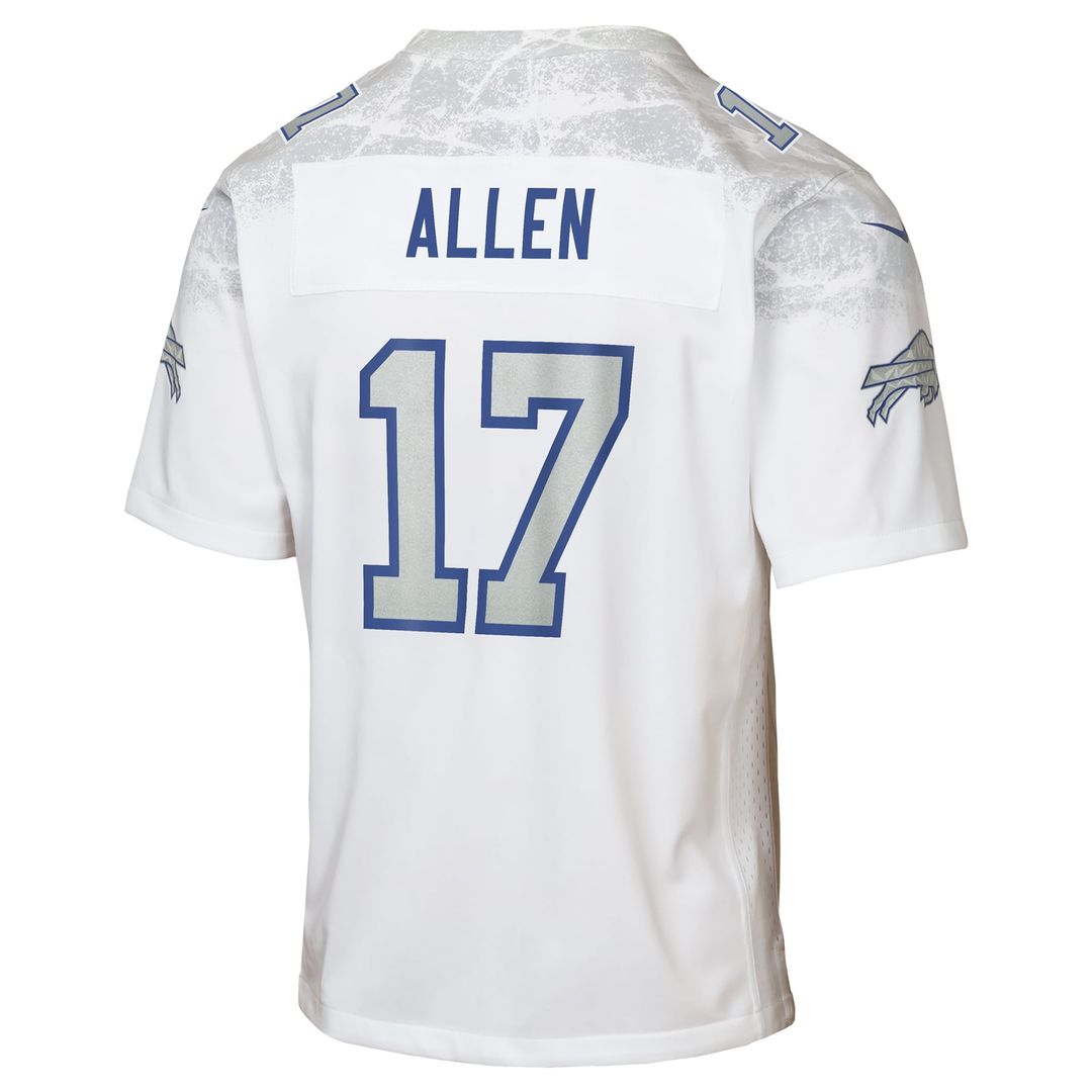 Josh Allen Buffalo Bills Youth Rivalries Collection Game Jersey - White