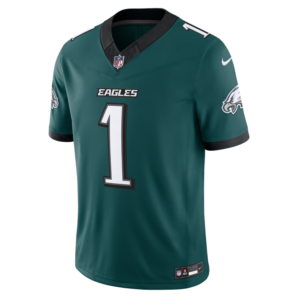 Jalen Hurts Philadelphia Eagles Alternate Vapor F.U.S.E. Stitched Limited Jersey - Black