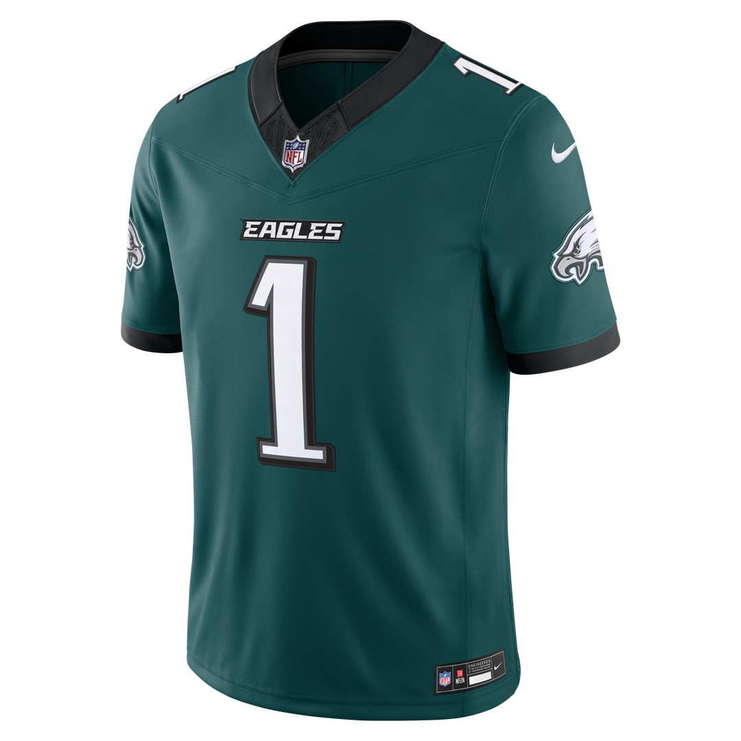 Jalen Hurts Philadelphia Eagles Vapor F.U.S.E. Stitched Limited Jersey - White